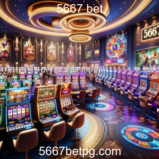 Descubra o Mundo dos Slots no 5667 Bet